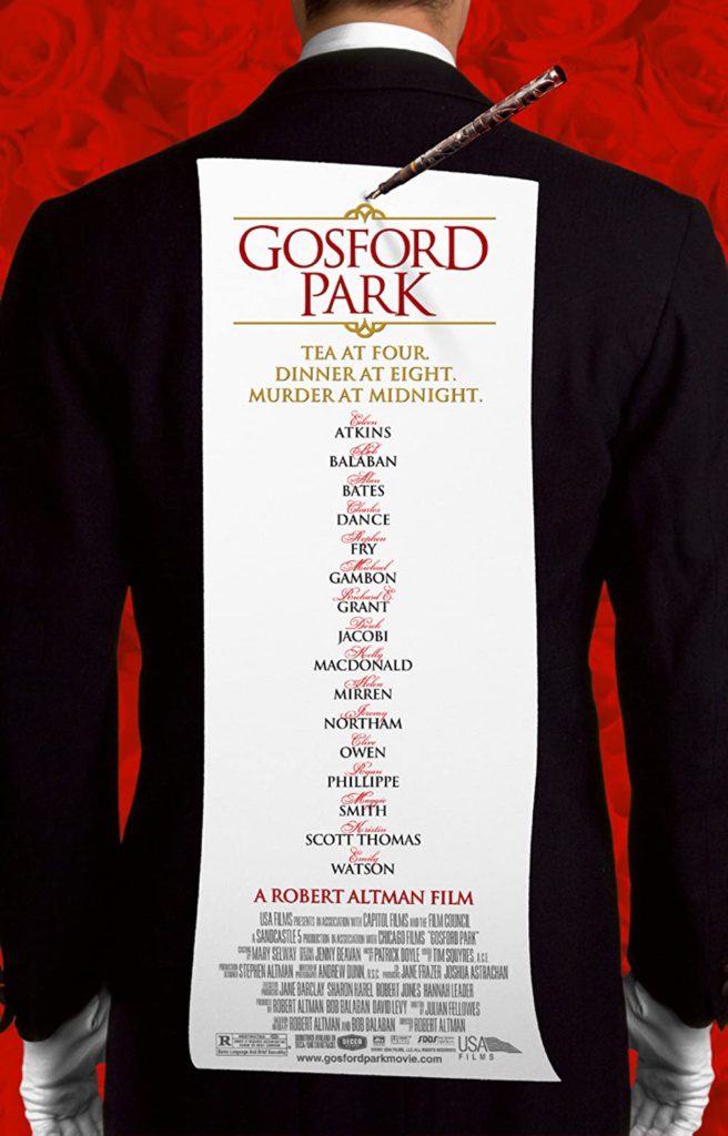Gosford Park - 20 Movies for Fans of Knives Out and Glass Onion