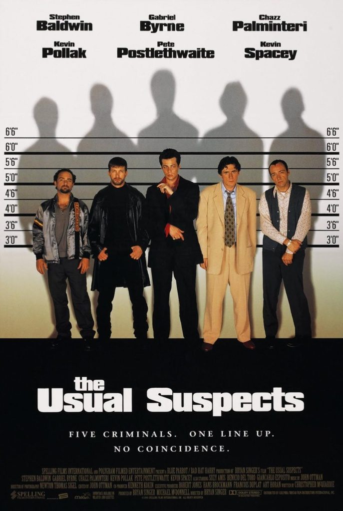 The Usual Suspects - 20 Movies