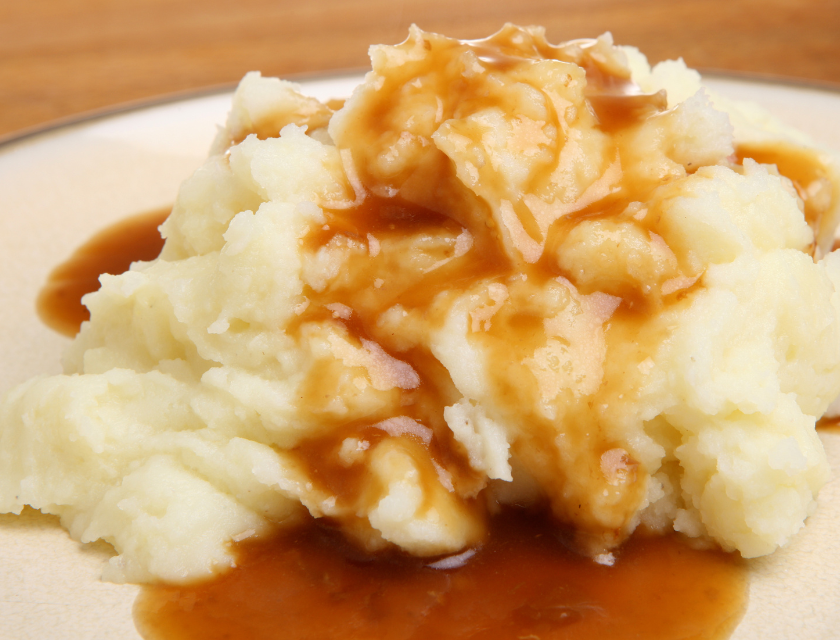 Mashed Potatoes and Gravy - 24 Go To Comfort Foods