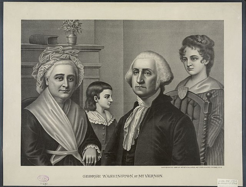 George Washington Family Pic - 20 Historical Facts That Aren't  Facts Afterall