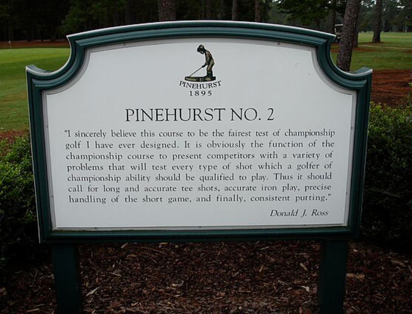 Pinehurst - Expensive U.S. Golf Courses