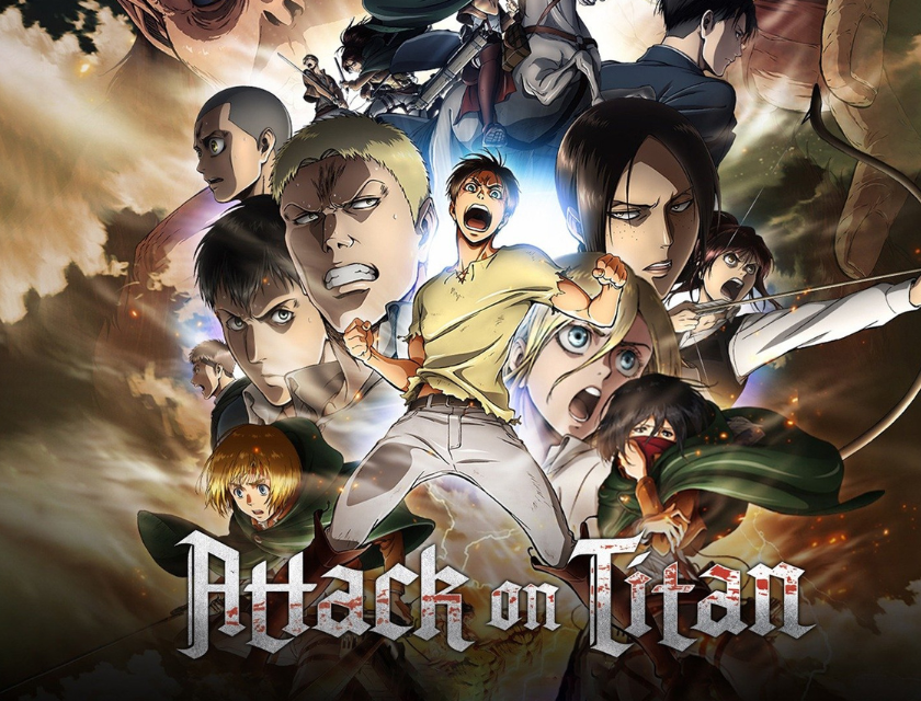 25 Bingeworthy Anime Series - Attack on Titan